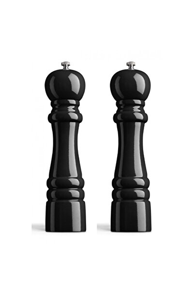 Amefa Set de 2 râșnițe de sare și piper, negre, 26 cm