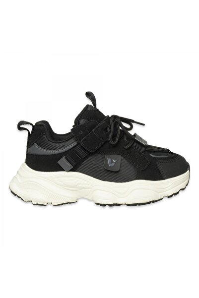Vicco 346.F26K.125 Ceni Filet Casual Black-White Children's Sports Shoes