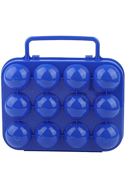 GENERAL Plastic Egg Tray Crate with Lid and Handle, Double Sided Plastic Egg ...