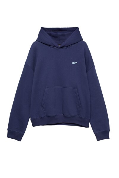Pull & Bear STWD boxy kapüşonlu sweatshirt