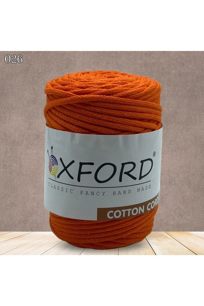 Oxford İplik Oxford Cotton Cord 026 Orange