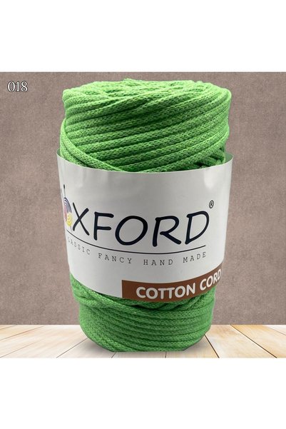 Oxford İplik Oxford cotton cord 018 apple green
