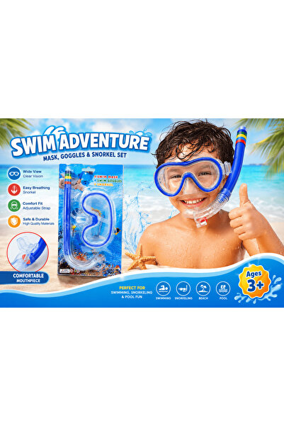 Generic Brand Swimming Mask Diving Mask Set Snorkel Mask for Kids |   Swimmin...