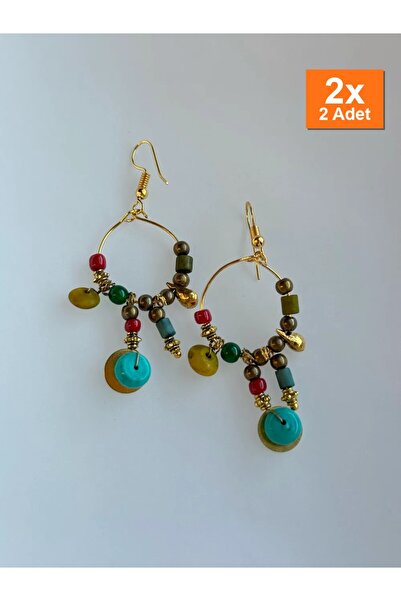 Bozhi Handmade Earrings Beads Minimal Elegance Meaningful Gift for Special Oc...