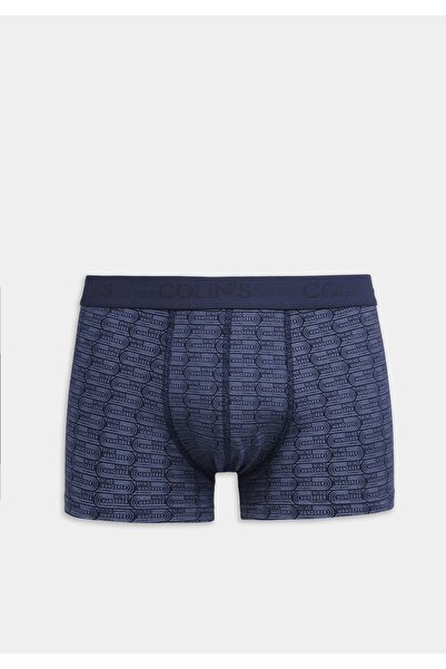 Colin's Trunk Fit Printed Men's Navy Blue Boxer