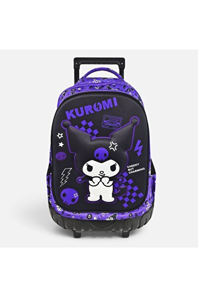 Zâna Casei Rucsac școlar tip troler KUROMI 3D EVA