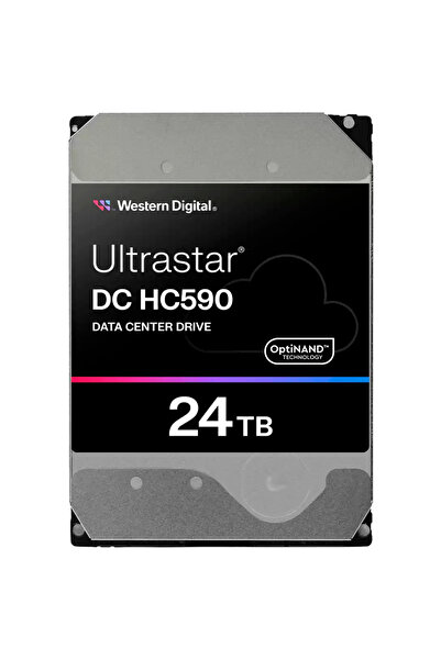 WD HDD Server Ultrastar DC HC590 24TB 512e SE, 3.5", 512MB, 7200RPM, SATA, NP...