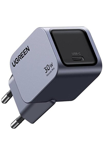 Ugreen mains charger, Nexode "X703" Quick Charge 30W GaN, 1 x USB Type-C, gre...