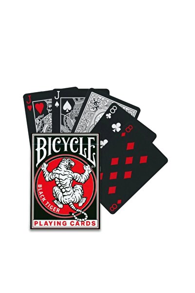 Bicycle Black Tiger Playing Card