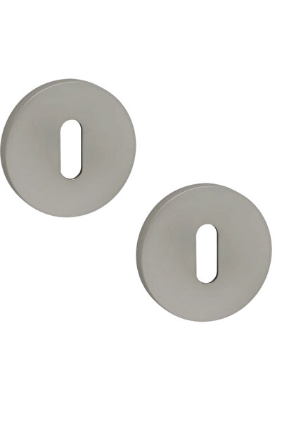 Kuchinox Rozetă pentru uși de interior, MALAGA, cu cheie, rotundă 53mm, satin...
