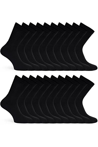 STARSTAR Socks 20pc unisex 34-38 soft breathable sports/casual mid-calf.