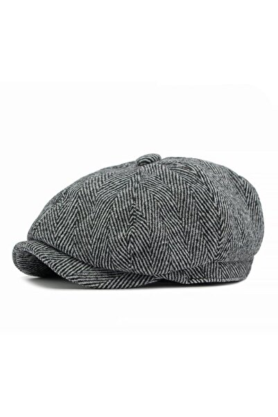 STARSTAR Men's octagonal cap, classic retro baseball literary and casual news...