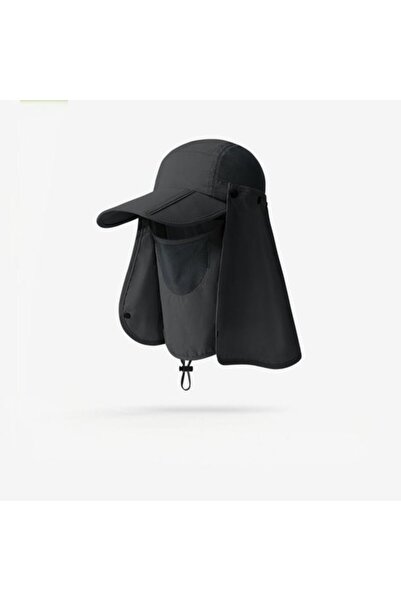 STARSTAR Fisherman hat with face shield neck cover UPF50+ detachable brim.