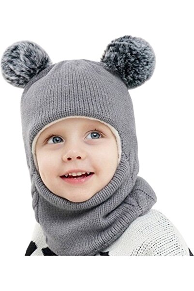 STARSTAR Baby Hat and Scarf Set - Knitted Wool One Size Fits All Winter Warm ...