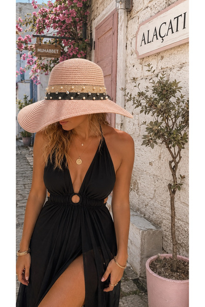 gozdeasutayaccessory Powder Stone Beach Hat