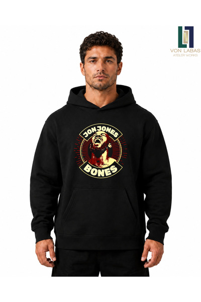 Grafftee Clothing Jon Bones Jones Printed Custom Design Unisex Premium Cotton...