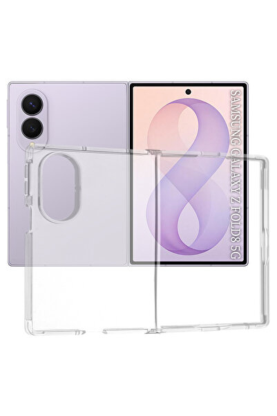 Techsuit Husa pentru Samsung Galaxy Z Fold8, Clear Silicone, protectie antisoc