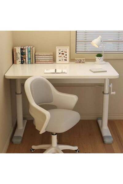 DubaiGallery Height Adjustable Study & Work Desk Perfect for students, profes...