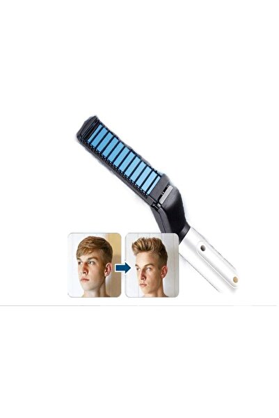 OVA Men hair and beard straightener styling comb