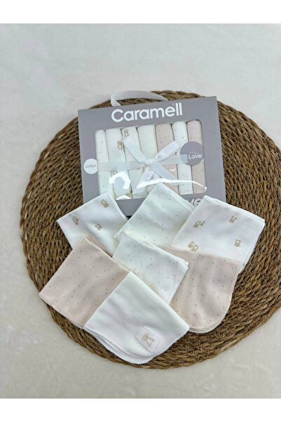 Caramell 7-Pack Mouth Wipes 100% Cotton Baby Wipes