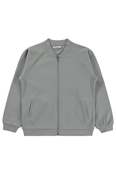 Civil Boys Pike 10-13 Years Old Cardigan - Gray