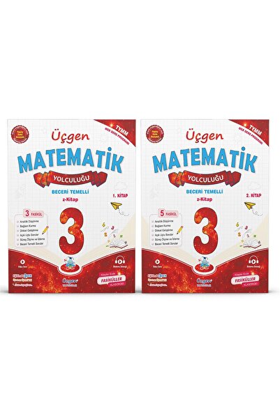 Üçgen Yayıncılık 3. Sınıf Beceri Temelli - MATEMATİK Fasikülleri - Set