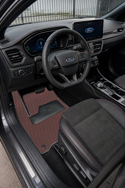 8D EVA PASPAS Ford Oto Paspas Araba Paspası Hücreli Desen EVA Bordo