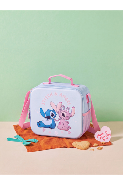 LC Waikiki Cutie de prânz pentru fete cu imprimeu Lilo și Stitch