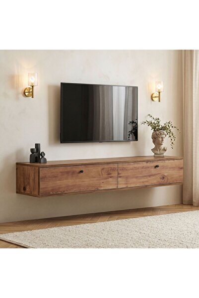 Rani Mobilya Rani Home Tv Ünitesi Atlantik Çam 160 Cm AA-5829