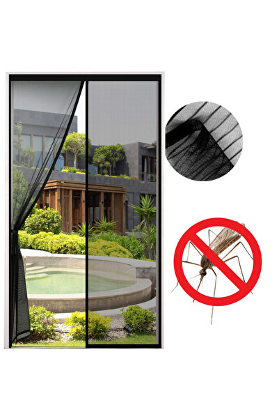 OtherMax Plasă anti-insecte magnetică pentru ușă 90x210 cm cu închidere autom...