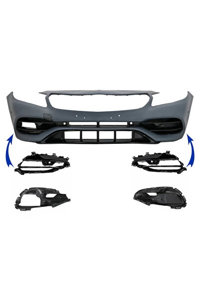 tuningset Καλύμματα πλαϊνών γρίλιων κατάλληλα για Mercedes A-Class W176 2012-...