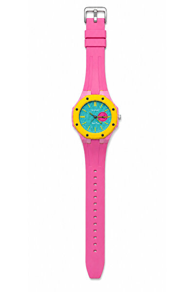 SGroup Royal Pop Design Octagonal Neck Strap Sports Wristwatch - Large Case S...