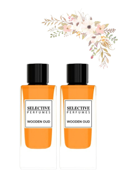 Selective قطعتان من عطر العود الخشبي 85 مل