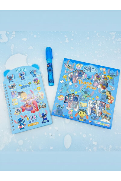 Stitch Temalı Dev Sticker ve Kırtasiye Seti – 700+ Parça Çıkartma, Defter ve ...