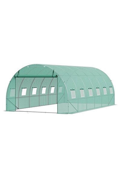 Strend Pro Sera pentru flori si legume, Cadru otel galvanizat, 590x295x198 cm...