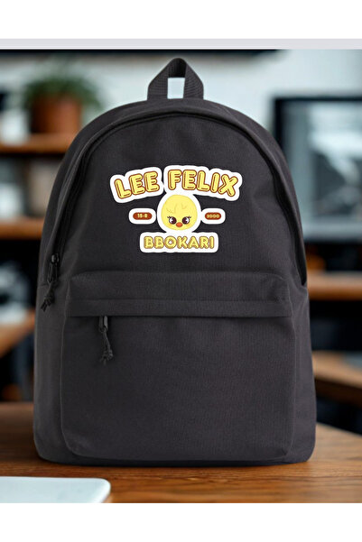 dompulerimoda Lee Felix Printed School, Lecture, Course, Classroom Unisex Bla...