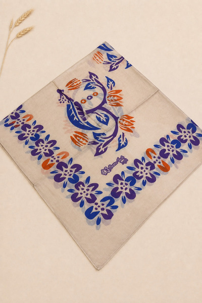 KB Bursa İpek غطاء يوروك بنمط محلي 100x100 سم