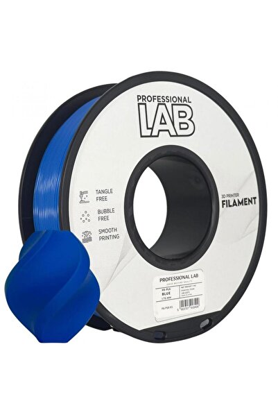 Professional LAB 3D Filament PLA Blue 1.75 mm 1 kg 180-240°C