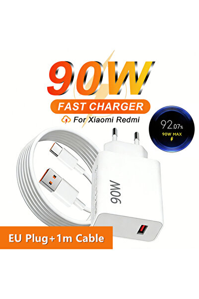 choice2 EU Plug - 1m Cable 90W Turbo Fast USB Charger For 13 14 15 Ultra 15T ...