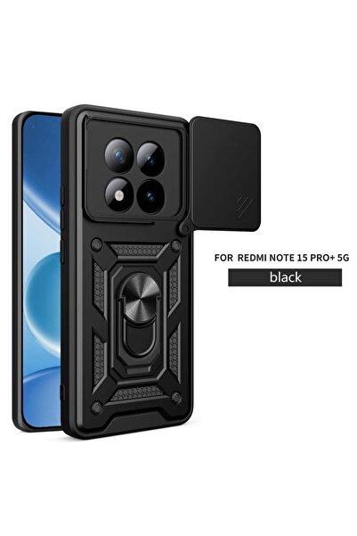Choice3 Redmi Note 15 4G Black Shockproof Armor Case For Redmi Note 15 Pro / ...