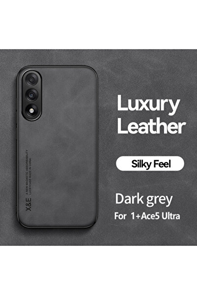 Choice22 OnePlus Nord 5 Dark Grey Luxury Magnetic Sheepskin Leather Case For ...