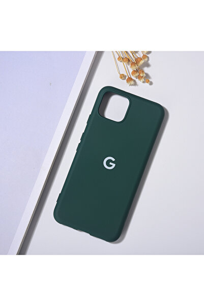 Choice13 For Pixel 4A 4G Green Luxury Liquid Silicone Case For Google Pixel 4...