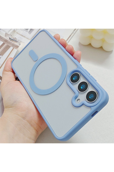 Choice Galaxy A17 SKY BLUE Candy Color Transparent Case For A57 A37 A17 A07 A...