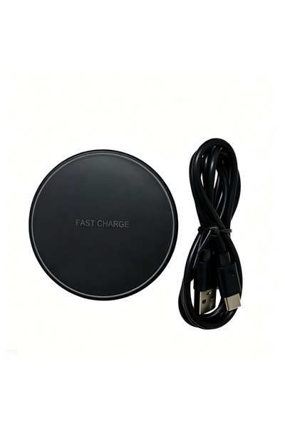 Choice3 Black with cable Wireless Charger Pad for iPhone 18 17 16 15 14 13 12...