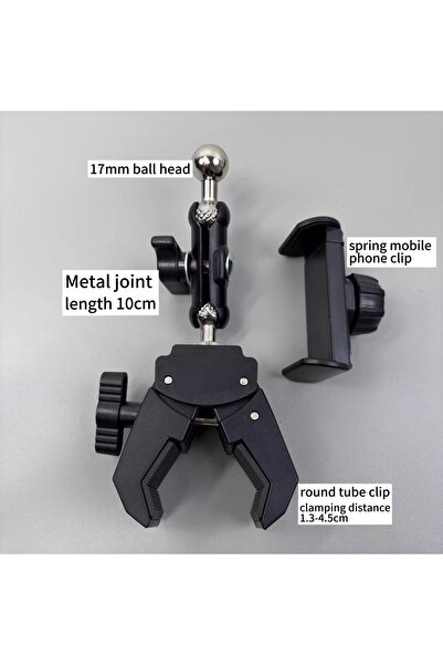 Choice1 hs-1 Universal Clamp Live Streaming Stand Metal for iPad Tablet Mobil...