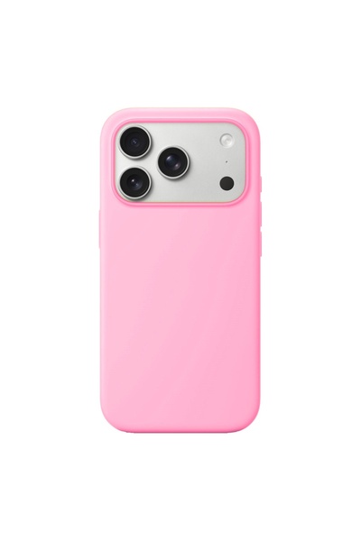 Choice iPhone17 Pro Max Light Pink High Quality Liquid Silicone Official Phon...