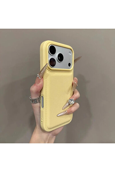Choice93 iPhone17 Pro Max Yellow Korean Ins Pink White and Blue Bulge Leather...