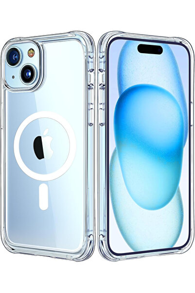 choice2 For iPhone 15 Magnetic Wireless Charging Case for iPhone, Luxury Tran...