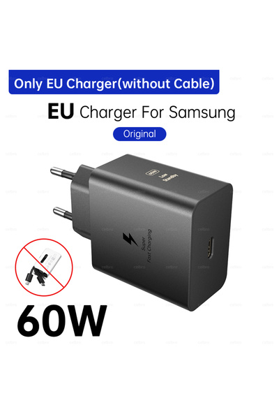 Choice SAMSUNG Only EU Charger S26 Ultra Original 60W Charger PD Type C Adapt...