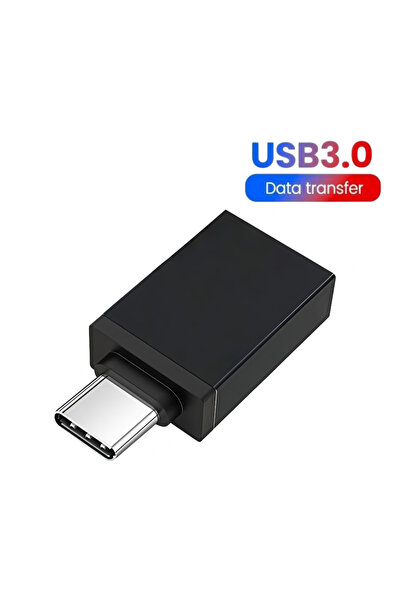choice2 Black3.0 1piece OTG USB 3.0 to Type C Adapter USB 2.0 Male to Type C ...